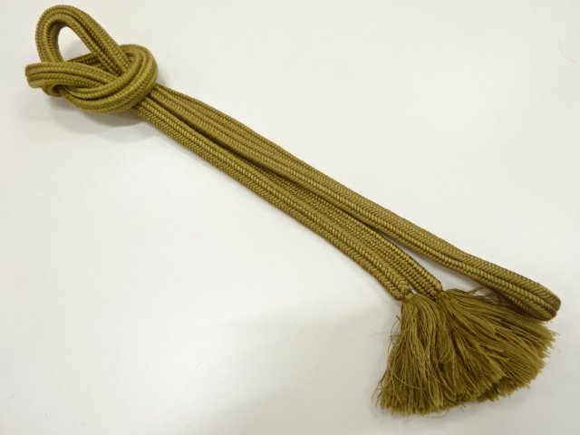JAPANESE KIMONO / HAND-TIED OBIJIME CORD